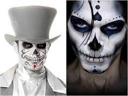 Le masque dia de los muerto homme est pour adulte et de taille unique. Maquillage Halloween Coiffures Et Deguisement Princesses Disney Maquillage Halloween Homme Maquillage Halloween Et Maquillage Homme
