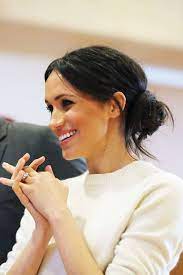 Pin By Ana Mar Gua On Insspo Meghan Markle Hair Easy Bun Hairstyles All Hairstyles