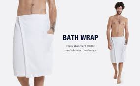 Shop for after bath wrap at bed bath & beyond. Sioro Mens Towel Wrap Bamboo Cotton Bath Wraps Spa Shower Towel With Adjustable Closure Soft Sleepwear For Gym Sauna Pool