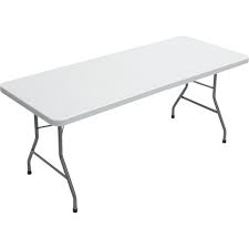 Outdoor plastic tables with removable legs. Tables Folding Office Desks More Staples Ca