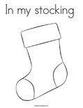 Amazing stocking coloring page 81 for your free coloring kids with stocking coloring page printable Stocking Coloring Page Twisty Noodle