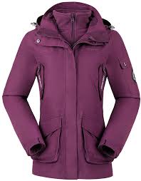 The interior fabrics used of this waterproof ski pants can be divided into three sections, the top section will keep your waist. Amazon Com Camel Crown Womens Waterproof Ski Jacket 3 In 1 Windbreaker Winter Coat Fleece Inner For Rain Snow Outdoor Hiking Clothing