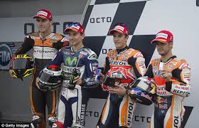 In q1 i knew i had to follow someone because this was. Marc Marquez Takes Sixth Motogp Pole Of The Season At British Grand Prix After Smashing Own Lap Record At Silverstone Daily Mail Online