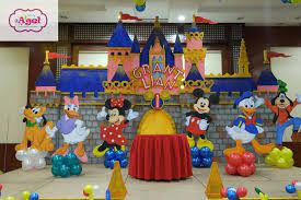 Did you mean children's book themed decorations. Disneyland Birthday Party Ideas Photo 2 Of 10 Disneyland Birthday Disneyland Birthday Party Disney Birthday Party