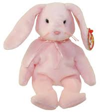 Ty Beanie Baby Hoppity The Pink Bunny 8 Inch Bbtoystore Com Toys Plush Trading Cards Action Figures Games Online Retail Store Shop Sale