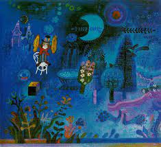 when the circus came again 絵画アート イラスト イラストレーション