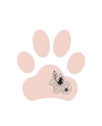 Pink Puppy Paw Ipad Case Skin By Zharris13 Redbubble