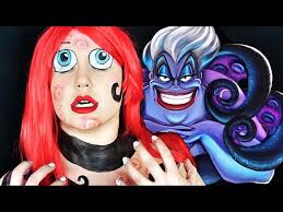 ARIEL URSULA BATTLE MAKEUP TUTORIAL!