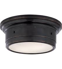 Visual Comfort Ss4015bz Wg Studio Siena 2 Light 12 Inch Bronze Flush Mount Ceiling Light