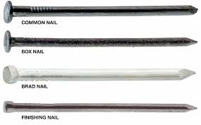 types of nails the home depot