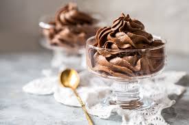 Who Can Resist A Chocolate Mousse Why Not Make One Tonight Or Order In From A Local Restaurant You Can T Go Wrong With This Desserts Food Chocolate Mousse