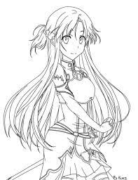 Sword art online kirito coloring pages wesharepics sword art. Sao Coloring Pages Coloring Home