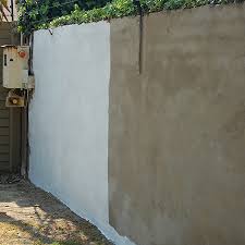 Exterior stucco, flat ceilings because of its rigidity. Home Dzine Home Improvement Tips On Plastering An Exterior Wall