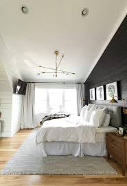We've gathered 75 black bedroom ideas featuring everything from distressed rustic furniture to bohemian decor. Black And White Modern Master Bedroom Bright Green Door