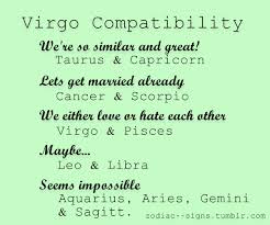 Earth and water are always well balanced in the zodiac as one element nurtures the other towards abundance and prosperity. Within The Zodiac Virgo Compatibility