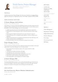 Write an engaging project manager resume using indeed's library of free resume examples and templates. 20 Project Manager Resume Examples Full Guide Pdf Word 2020