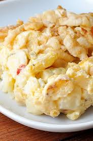 Mix o'brien potatoes and butter together well. Obrien Potato Casserole