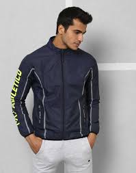 metronaut athleisure full sleeve solid men jacket