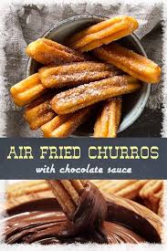 Churros A Traditional Fried Dough Mexican Treat Is Easy And Fun To Make In An Ai Air Fryer Recipes Breakfast Air Fryer Recipes Healthy Air Fryer Recipes Easy