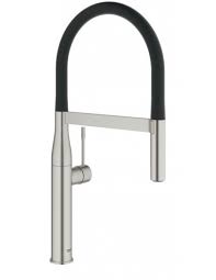 Check spelling or type a new query. Grohe 30294 Essence Kitchen Mixer Tap Side Single Lever Polished Chrome Pull Out Spray
