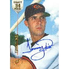 Tommy Davis Baltimore Orioles 1994 Topps Stadium Club Draft Pick  Autographed Card. This item comes with a certificate of authenticity from  Autograph-Sports. Autographed