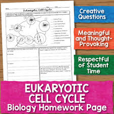 Easily share your publications and get them in front of issuu's millions of monthly readers. Eukaryotic Cell Cycle Biology Homework Worksheet By Science With Mrs Lau