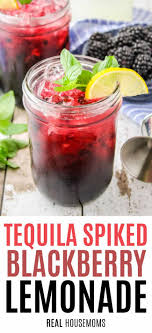 Another iconic cocktail in the world of tequila is the beautiful tequila sunrise. Refreshing Tequila Blackberry Hard Lemonade Real Housemoms