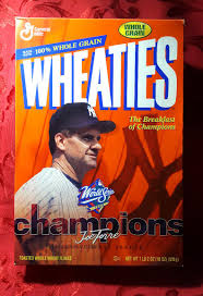Lebron continues to inspire and be a champion role model for us. Wheaties Vintage Cereal Box Featuring Joe Torre 1999 World Champions Ebay