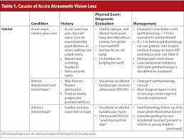 Image result for Acute Vision Loss