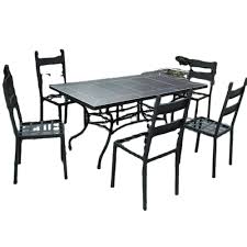 Product title nuu garden 28 inch outdoor round patio table black s. Garden Ceramic Mosaic Dinning Set Furniture Table And Chairs Concrete Iron Metal Frame Buy Garden Furniture Outdoor Furniture Patio Furniture Product On Alibaba Com