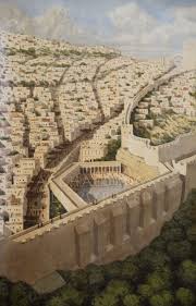 Jerusalem Pool Of Siloam 1st Century Ad Looking North Ancient Jerusalem Landscape Concept Ancient Jerusalem Map
