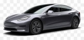 The door handles as well as the trim surrounding the window are black now. Free Transparent Tesla Model 3 Png Images Page 1 Pngaaa Com