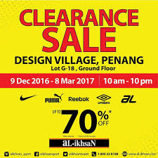 Check out the sale category from time to time to grab items for up to 70% off without having to meet any. Al Ikhsan Design Village Clearance Sale Loopme Malaysia