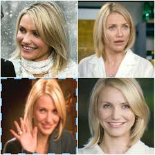 Cameron Diaz Mid Length Hair Style The Holiday Cameron Diaz Short Hair Cameron Diaz Hair Short Hair Styles