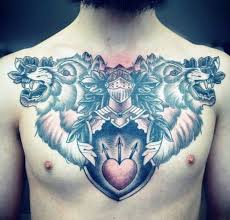 Depending on your design, you can have your chest tattoo near your shoulders, close to your heart, close to your shoulders, or near your. Top 87 Men S Chest Tattoo Ideas 2021 Inspiration Guide