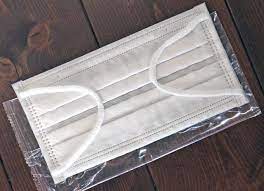 ご覧のとおり 内側にガーゼが ガーゼマスク ガーゼ マスク