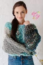 Choose a bulky weight yarn to make your sweater, such as lion brand homespun. Be Mine Sweater Pattern Hand Knitted Sweaters Sweater Pattern Quick Knits