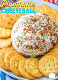 The Best Pineapple Cheeseball Recipe Pineapple Cheeseball Recipes Cheese Ball Recipes Cheese Ball