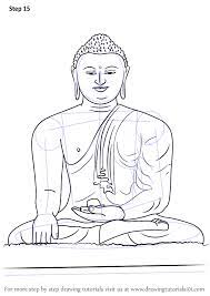 Pin On Guatama Buddha Drawing