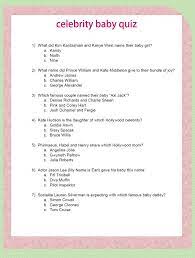 Read on for some hilarious trivia questions that will make your brain and your funny bone work overtime. Pin By Annemarie Hooper On Baby Shower Ideas Baby Quiz Funny Baby Shower Games Celebrity Baby Pictures