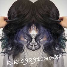 rainbow color 美美噠 彩虹髮色 低調的挑染呈現 區塊染 片染 挑染 綁起來也很有型 美人魚色系 天空藍 湖水綠 喜歡嗎 快點預約kiki 手機 0989113602 lin long hair styles hair styles beauty