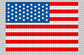 Flag Of United States Minor Outlying Islands Pixel Art Pixel Art Pixel Art Templates Graph Paper Art