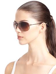 Ray Ban Wrap Aviator Sunglasses Updated Aviator Wrap Style With Metal Frame Metal 100 Uv Protective Sunglasses Karen Walker Square Sunglasses Women