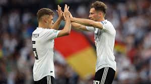 We're happy to be going into the future with joshua kimmich. Leon Goretzka And Joshua Kimmich Recognised For Charitable Campaign Dfb Deutscher Fussball Bund E V