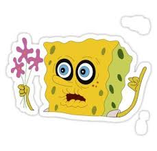 I Don T Need It Spongebob Sticker Meme Stickers Cute Stickers Cool Stickers