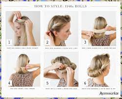 The retro headscarf look is quintessentially 1940s! 10 Cute Hair Tutorials For Girls Pretty Designs 1940s Hairstyles For Long Hair 1940s Hairstyles Vintage Hairstyles Tutorial