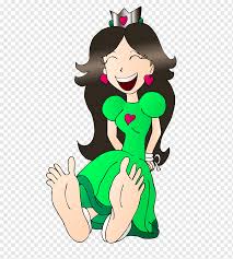 Kitty and paw tickle torture!!! Super Princess Peach Princess Daisy Mario Yoshi Yoshi Leaf Vertebrate Grass Png Pngwing