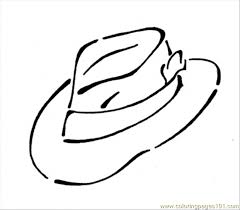 At the end of the story, the fish discovers how the mother approaches the home, which the cat takes advantage of to rearrange the whole house with a crazy device that it uses for this purpose. Hat Coloring Page For Kids Free Accessories Printable Coloring Pages Online For Kids Coloringpages101 Com Coloring Pages For Kids
