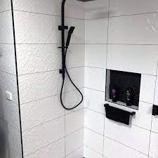 Top 70 Best Shower Niche Ideas Recessed Shelf Designs Shower Niche Trendy Bathroom Tiles Tile Shower Niche