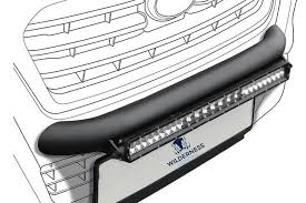 With fog light holes and end slots. Ford Ranger 2012 2014 Wilderness Lighting Bumper Mount Led Light Bar